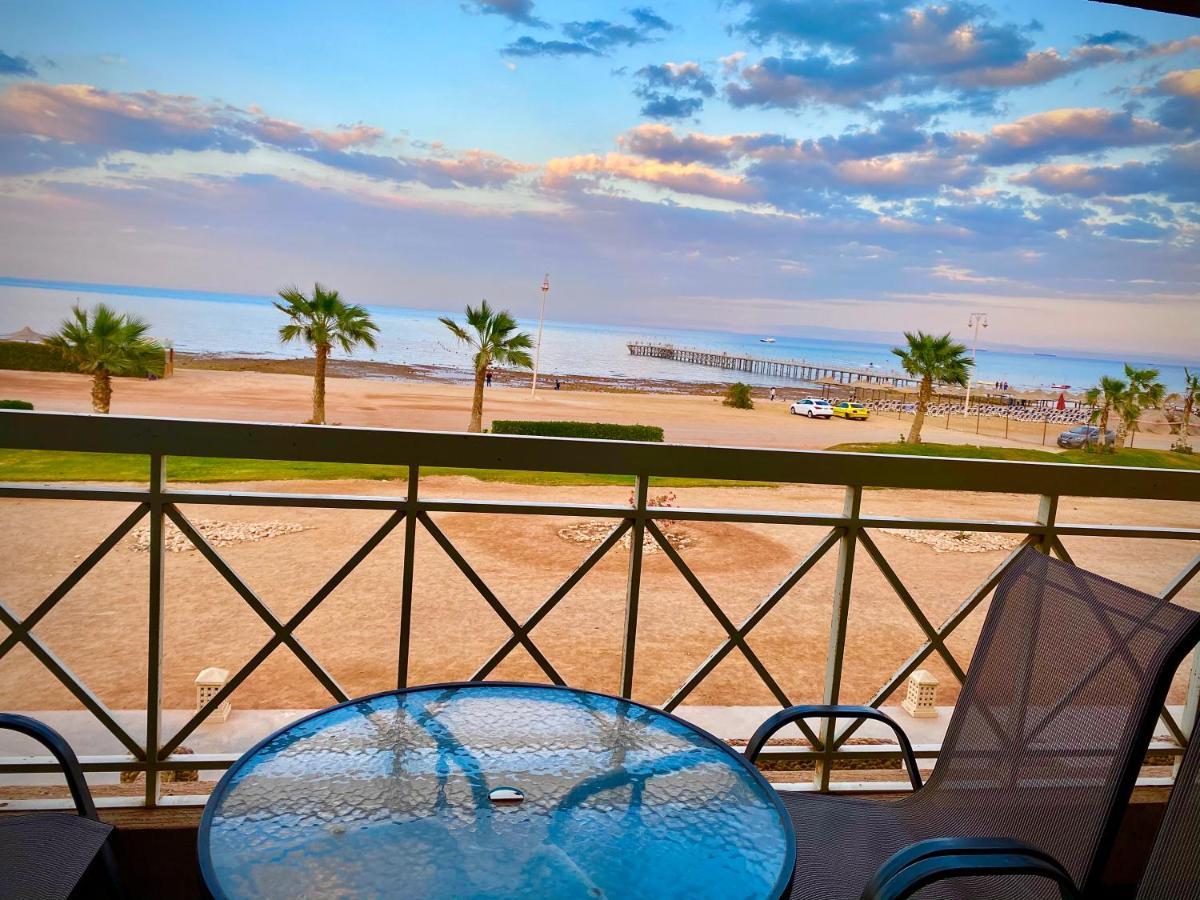 Porto South Beach Royal Sea View Families صف اول بحر مباشر 艾因苏赫纳 外观 照片